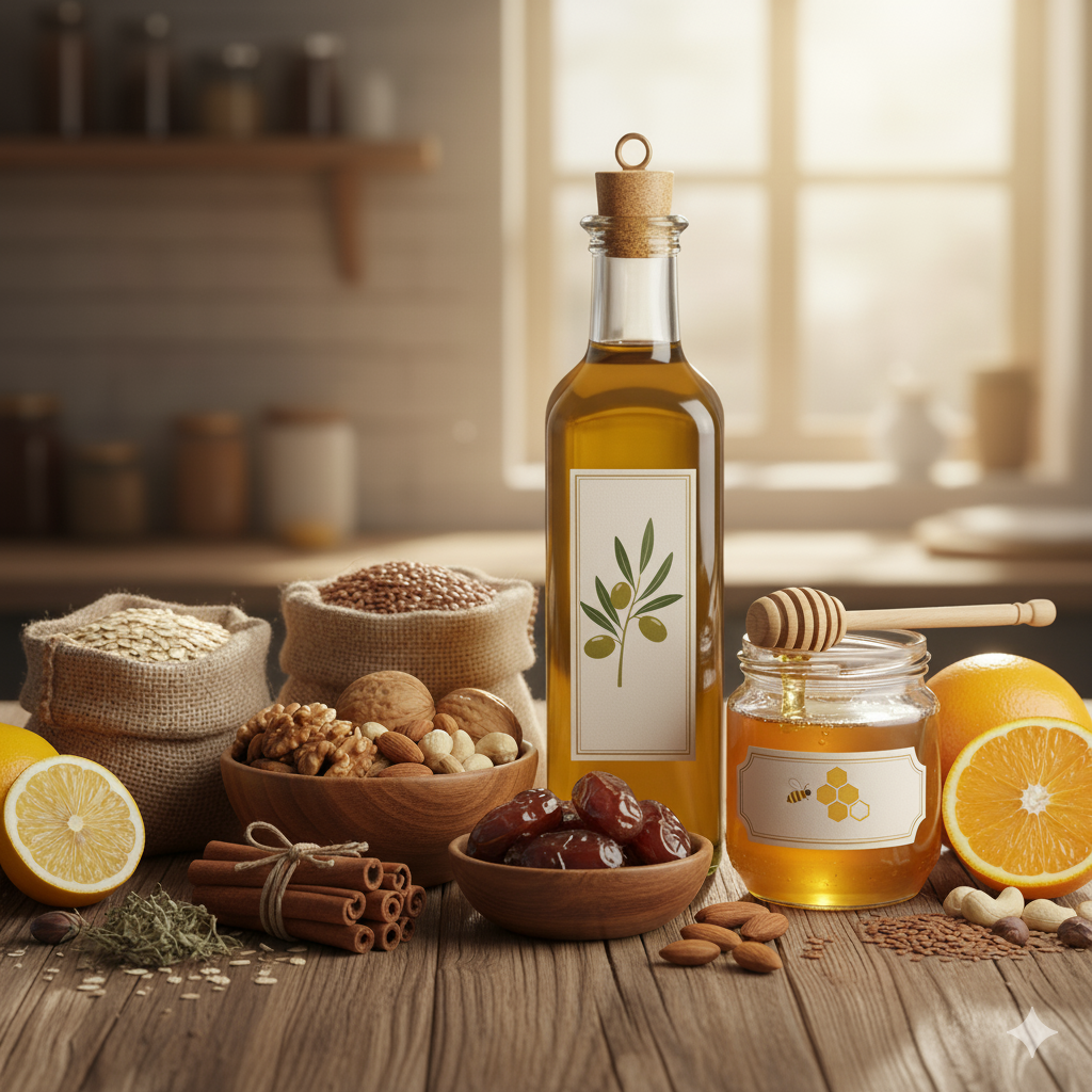 منتجات طبيعية 100% - متجر الوردة الخضراء